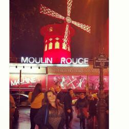 Awesome night at the Moulin Rouge!